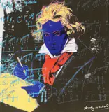 Andy Warhol, Nach - Rosenthal Wand-Objekt "Ludwig van Beethoven", 2002, Multiple