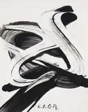 Ohne Titel by Karl Otto Götz, 1957, Gouache, sold Apr 2010