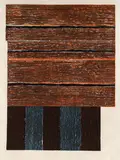 Sean Scully, Standing 2, 1986, Woodcut in colours