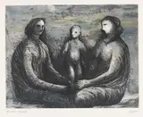 Henry Moore, Aus: Mother and Child XXIX, 1983, Etching and aquatint