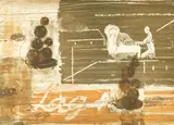 Lage by Neo Rauch, 1994, Collotype print, sold Apr 2010