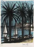 Bernard Buffet, Cannes, 1960, Lithograph in colours