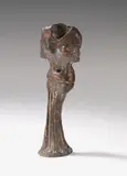 Lothar Fischer, Hüllenidol II, 1971, Bronze