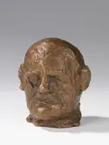Selbstportrait by Alfred Hrdlicka, 1986, Bronze, sold Apr 2010