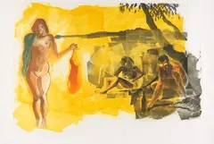 Rays by Eric Fischl, 1989, Etching, sold Apr 2010