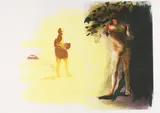 Eric Fischl, Innertube, 1989, Etching and aquatint in colours