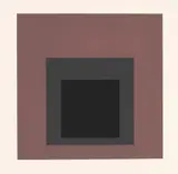 Pompeian by Josef Albers, 1965, Silkscreen in colours, sold Apr 2010