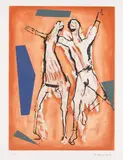 Cavaliere e Cavallo by Marino Marini, 1977, Etching and aquatint, sold Apr 2010