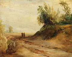 Carl Blechen, Gemäldepaar: Märkische Landschaften, 1835, Oil on panel