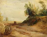 Carl Blechen, Gemäldepaar: Märkische Landschaften