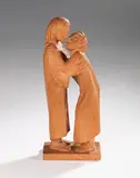 Das Wiedersehen (Christus und Thomas) by Ernst Barlach, 1926, Plaster, sold Apr 2010