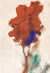 Christian Rohlfs, Rote Cannas, 1936, Water-tempera