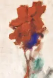 Rote Cannas by Christian Rohlfs, 1936, Water-tempera, sold Apr 2010