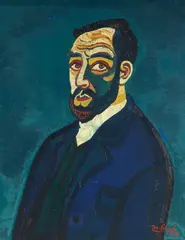 Josef Scharl, Bildnis eines Arztes, 1942, Oil on canvas