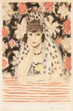 Espagnole à la Mantille by Henri Matisse, 1922, Etching and aquatint, sold Apr 2010