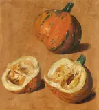 Christian Friedrich Gille, Kürbis-Studie