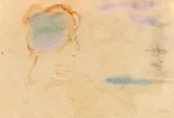 Frauenbildnis im Profil nach rechts by Emil Nolde, 1910, Watercolour, sold Apr 2010