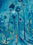 Walter Gramatté, Mondlandschaft