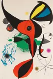 Aus: Oda a Joan Miró by Joan Miró, 1973, Lithograph in colours, sold Apr 2010
