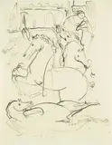 Marino Marini, Pferde in der Arena