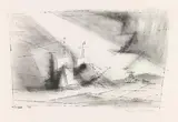 Lyonel Feininger, Off The Coast, 1951, Lithograph