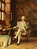 Der Connaisseur by Alois Heinrich Priechenfried, 1942, Oil on canvas, sold Apr 2010