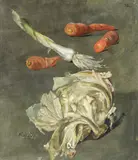 Christian Friedrich Gille, Gemüse-Studie