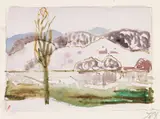 Otto Dix, Seeufer im Winter