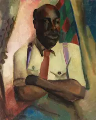 Annot (Anna-Ottilie) Jacobi, Der Neger von Toulouse, 1926, Oil on canvas