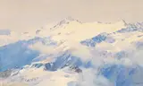 Edward Theodore Compton, Blick auf den Care Alto Gletscher