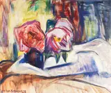 Maria von Heider-Schweinitz, Komposition um Rosen, 1939, Oil on canvas