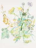 Kürbis by Oskar Kokoschka, 1975, Lithograph in colours, sold Apr 2010