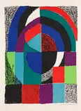 Cathédrale by Sonia Delaunay, 1971, Lithograph in colours, sold Apr 2010