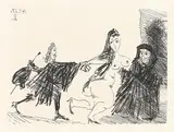 Pablo Picasso, Aus: La Célestine en action: Le Pigeon, 1968, Etching