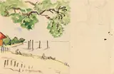 Waldemar Flaig, 5 Blätter: Landschaftsdarstellungen, 1920, Watercolour