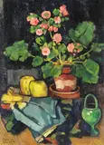 Heinrich Eberhard, Stillleben, 1920, Oil on canvas