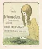 Heinrich Vogeler, Die Versunkene Glocke, 1898, Lithograph in colours