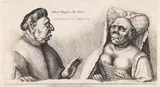Wenceslaus Hollar, Rex et Regina de Tunis