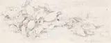 Karl Ludwig Seeger, Kürbis-Studie, 1837, Pencil drawing