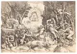 Der Tod der Procris by Giorgio Ghisi gen. Mantuano, Etching, sold Apr 2010