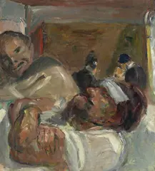 Max Beckmann, Idioten, 1913, Oil on canvas