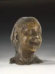 Medardo Rosso, Bambina ridente - Lachendes Kind, 1902, Bronze