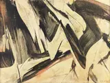 Norwe by Karl Otto Götz, 1956, Mixed media, sold Dec 2009