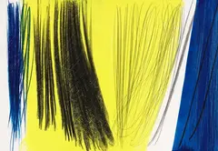 PM 1973-35 by Hans Hartung, 1973, Chalks, sold Dec 2009