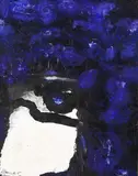 Ohne Titel by Emil Schumacher, 1965, Collage, sold Dec 2009