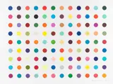 Ellipticine by Damien Hirst, 2007, Etching and aquatint, sold Dec 2009