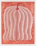 Yayoi Kusama, Pumpkin - red, 2006, Etching