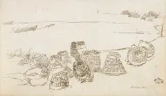 James Abbott McNeill Whistler, Lobster Pots, 1880, Etching