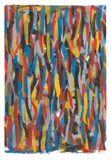 Vertical Brushstrokes by Sol LeWitt, 1993, Gouache, sold Dec 2009