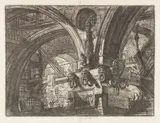 Giovanni Battista Piranesi, Blatt XV der sechzehnteiligen Folge der "Carceri d'Invenzione"